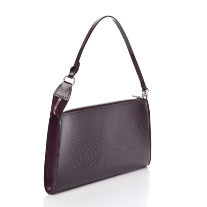 Louis Vuitton Epi Pochette Accessories 24 Cassis 3 of 8