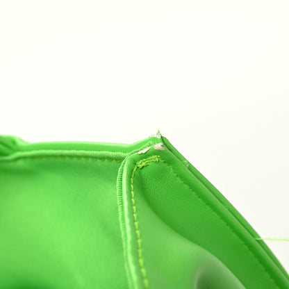 Telfar Vegan Leather Medium Shopping Bag Highlighter Green 8 of 15