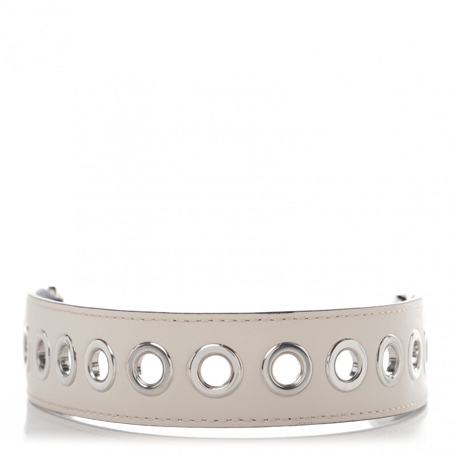 Vitello Liberty Grommet Bi-Color Mini Strap You Black Camelia