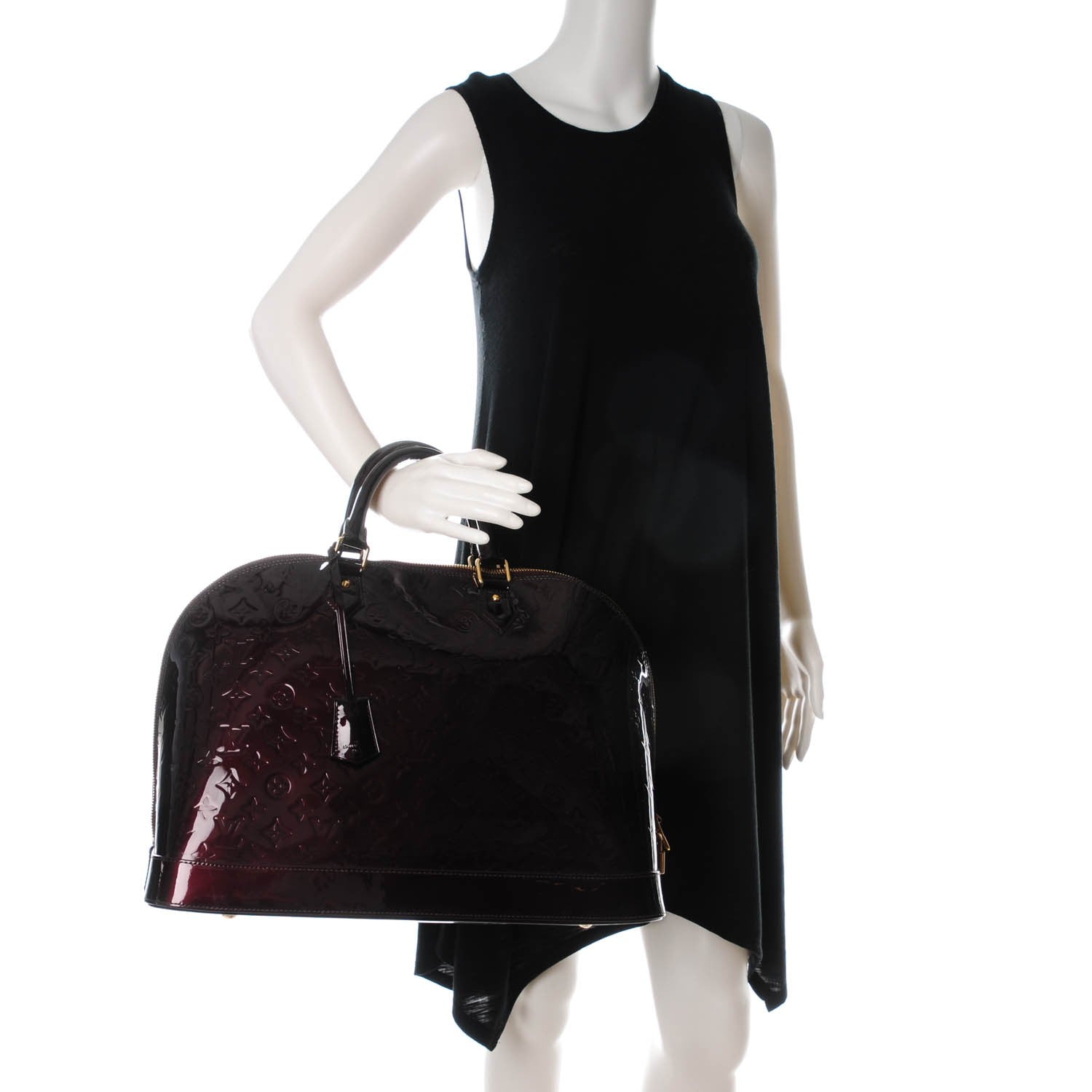 Louis Vuitton Vernis Alma GM Amarante 2 of 8