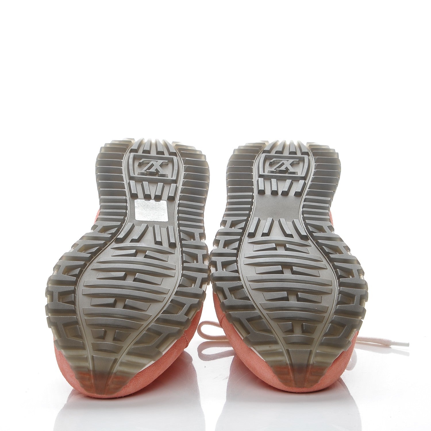 Louis Vuitton Nubuck Suede Run Away Sneakers 38.5 Pink 5 of 8