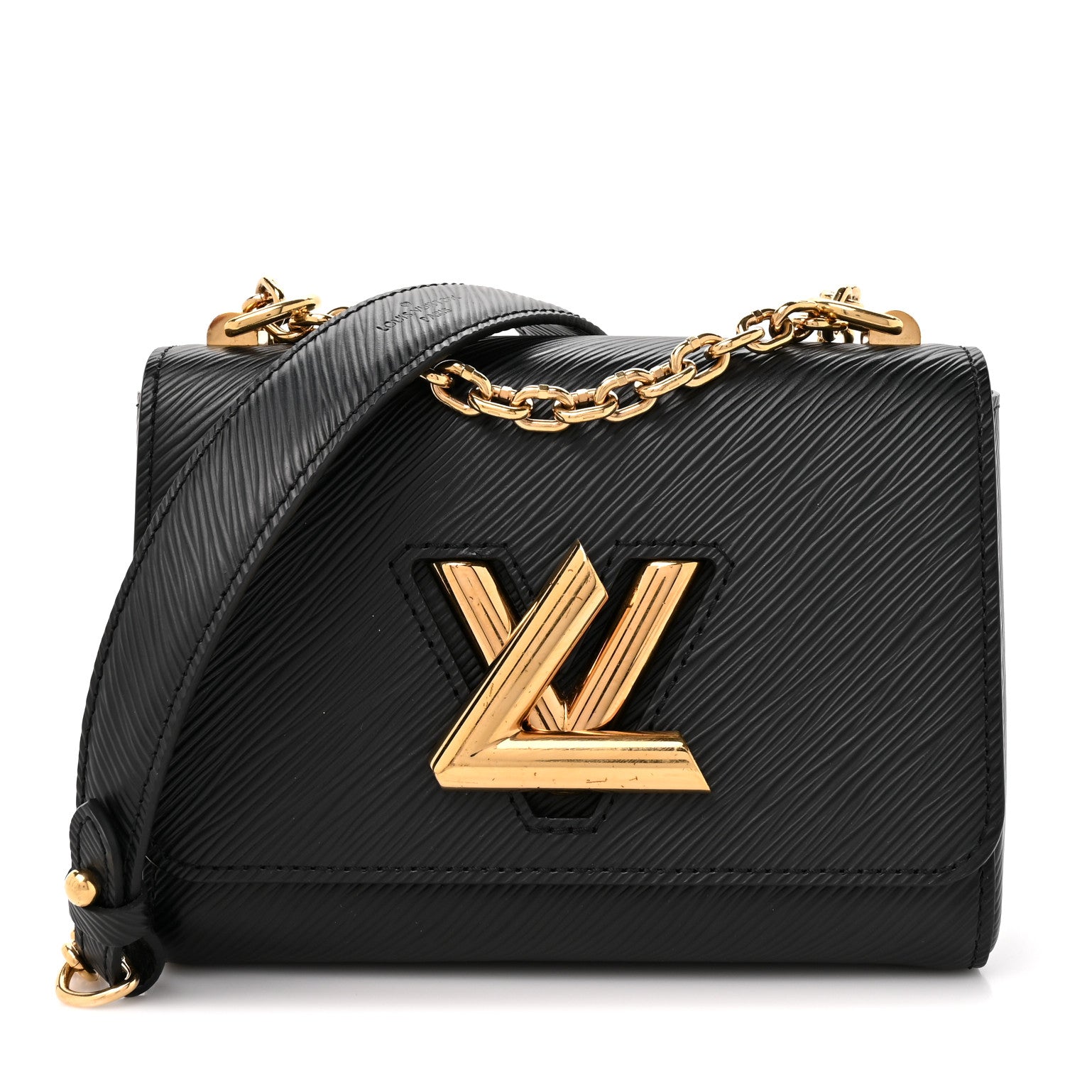 Louis Vuitton Epi Twist Shoulder Bag PM Black 1 of 12