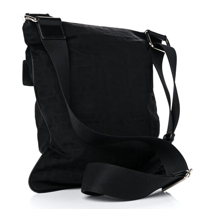 Fendi Zucca Messenger Bag Black 3 of 15