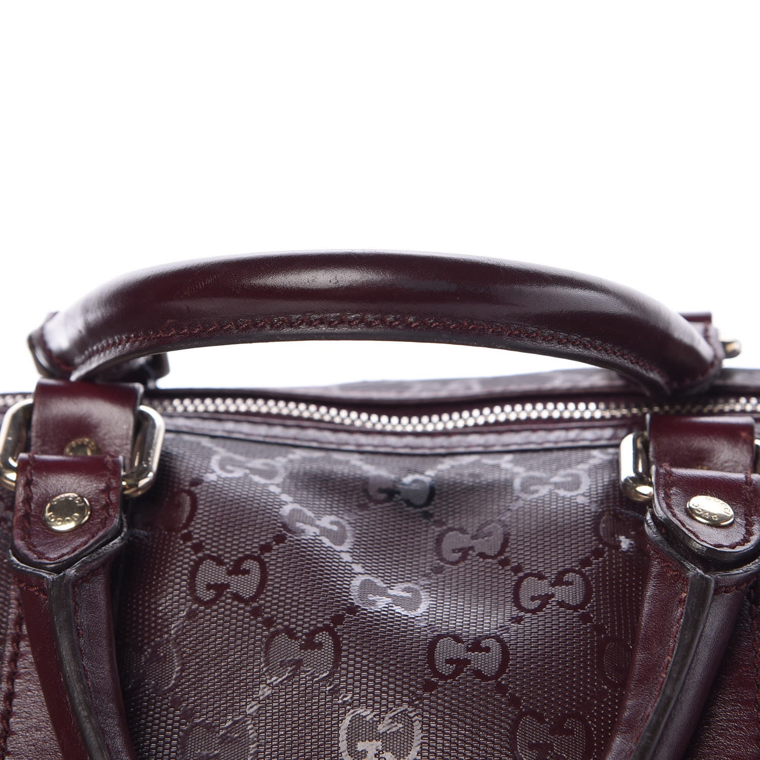 Gucci Imprime Monogram Medium Joy Boston Bordeaux 19 of 21