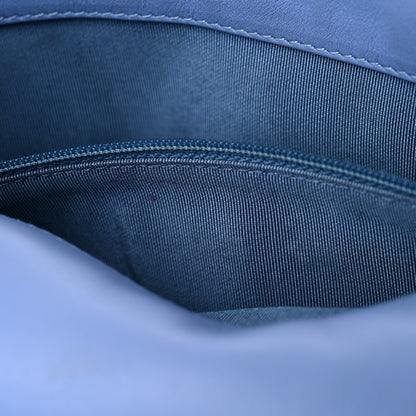 Chanel Sequin Quilted Medium Chanel 19 Flap Light Blue 14 of 14