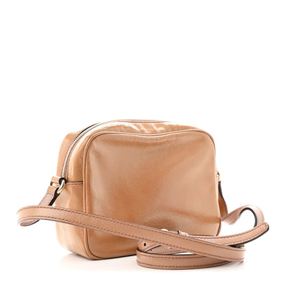 Gucci Vernice Naplack Small Soho Disco Bag Dark Cipria 3 of 12