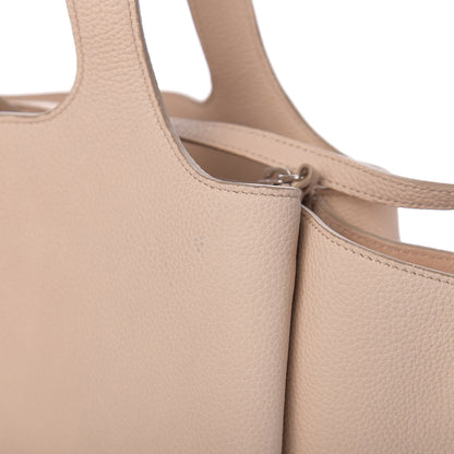 Celine Baby Grained Calfskin Small Tri-Fold Bag Powder 10 of 16