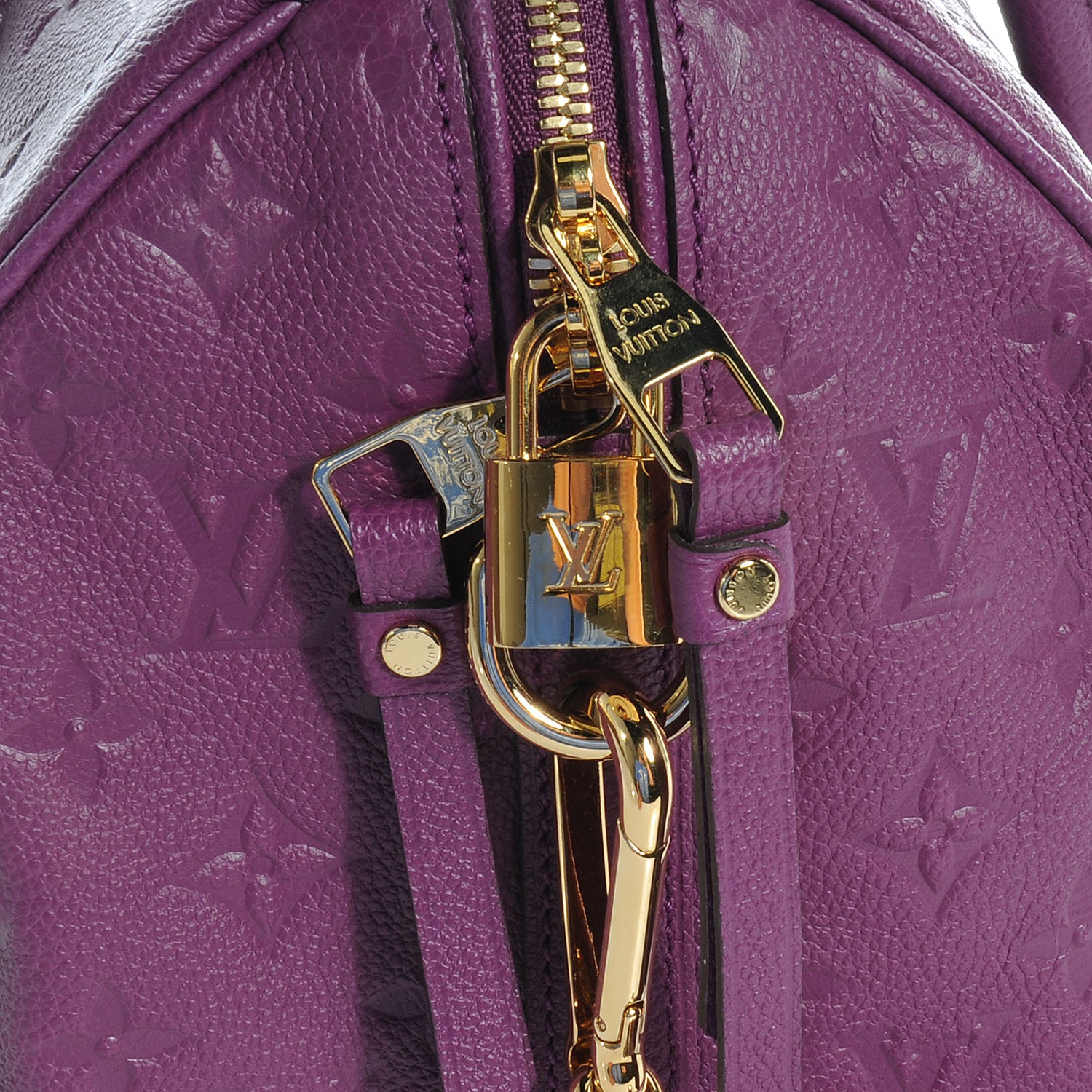 Louis Vuitton Empreinte Speedy Bandouliere 30 Amethyste 9 of 9