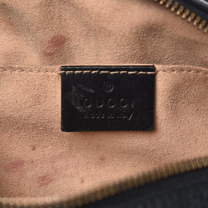 Gucci Calfskin Matelasse GG Marmont Belt Bag 105 42 Black 6 of 13