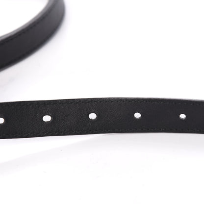 Gucci Calfskin Double G 20mm Belt 85 34 Black 6 of 7