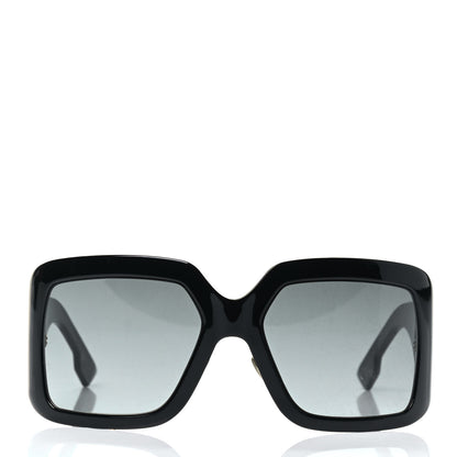 Christian Dior Acetate DiorSo Light 2 Shield Sunglasses Black 2 of 6