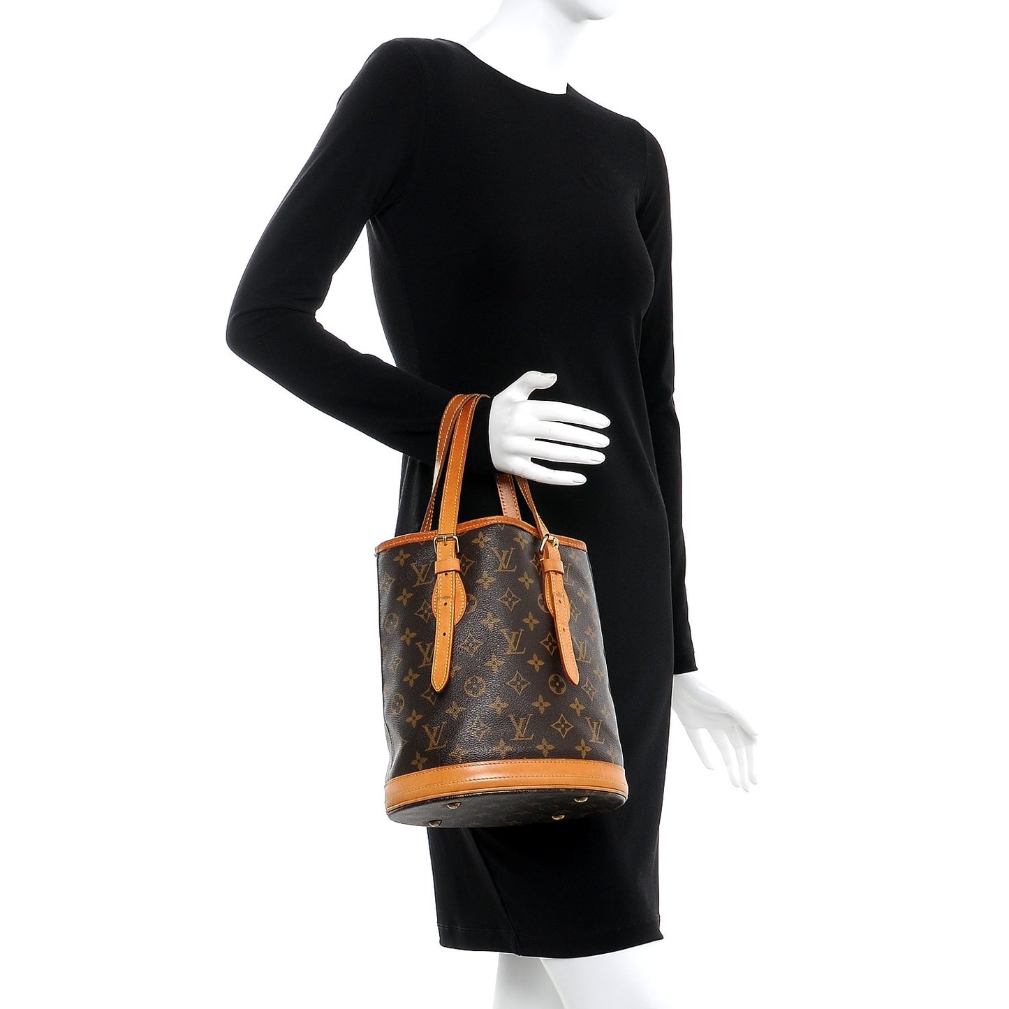 Monogram Petit Bucket 23