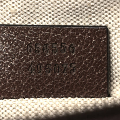 Gucci GG Supreme Monogram Mini Neo Vintage Double Zip Messenger Bag Beige New Acero Crop 6 of 8