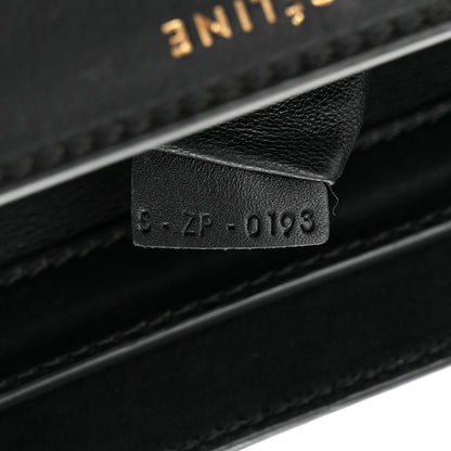 Celine Smooth Calfskin Micro Luggage Black 7 of 11