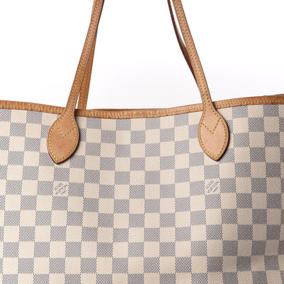 Louis Vuitton Damier Azur Neo Neverfull GM Rose Ballerine 14 of 14