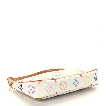 Louis Vuitton Monogram Multicolor Pochette Accessories White 4 of 10
