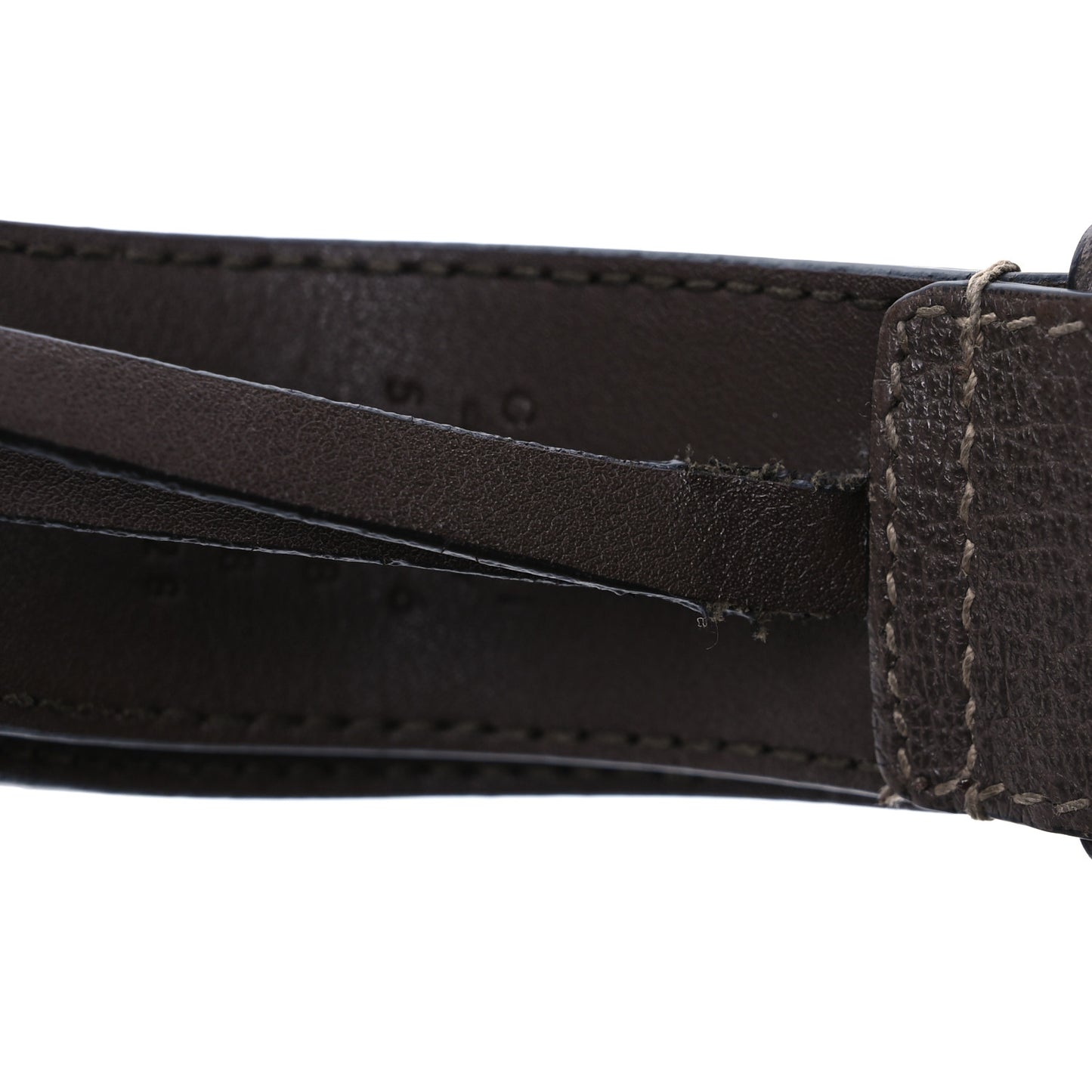 GG Supreme Monogram Web Small Ophidia Belt Bag 95 38 Dark Brown