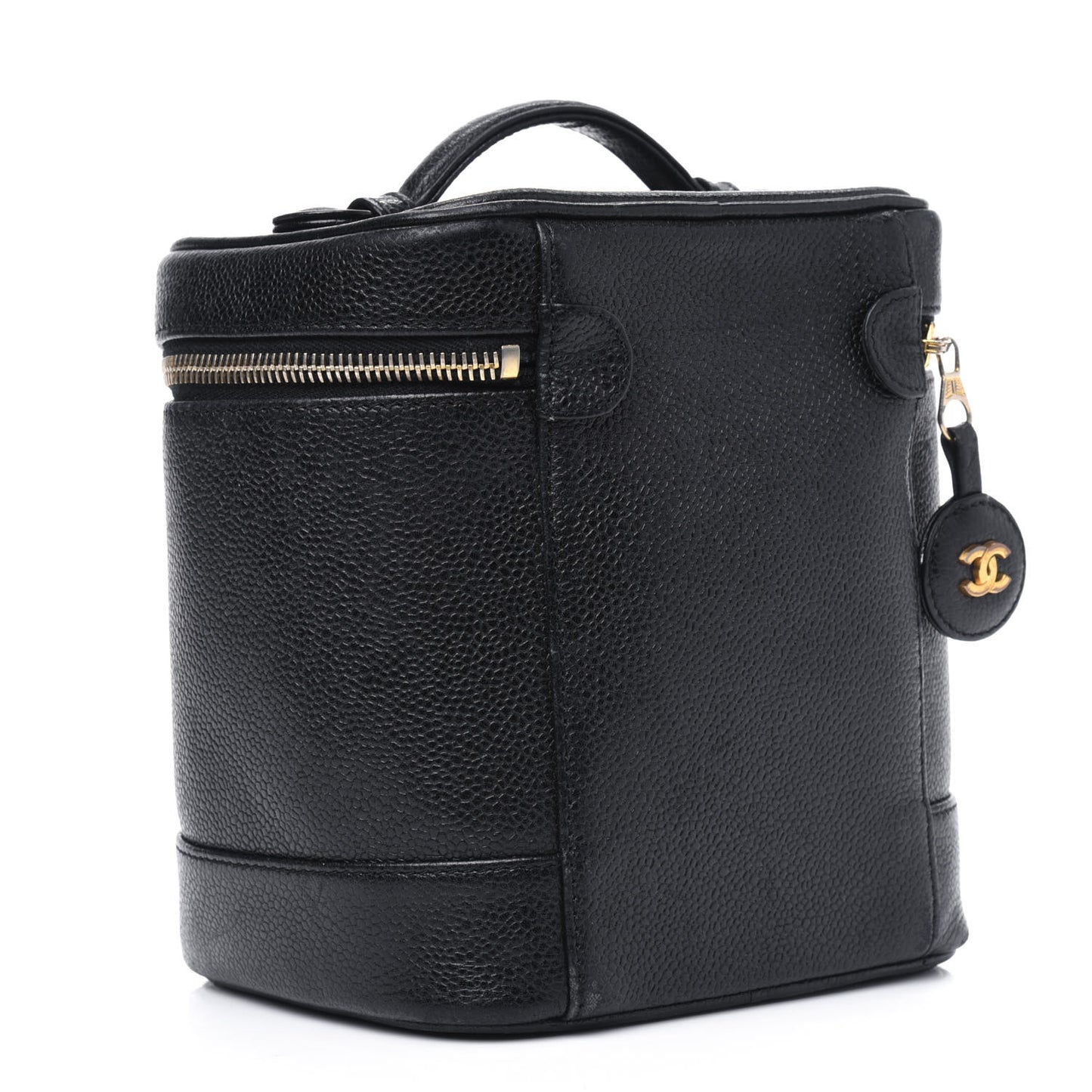 Caviar Cosmetic Vanity Bag Black