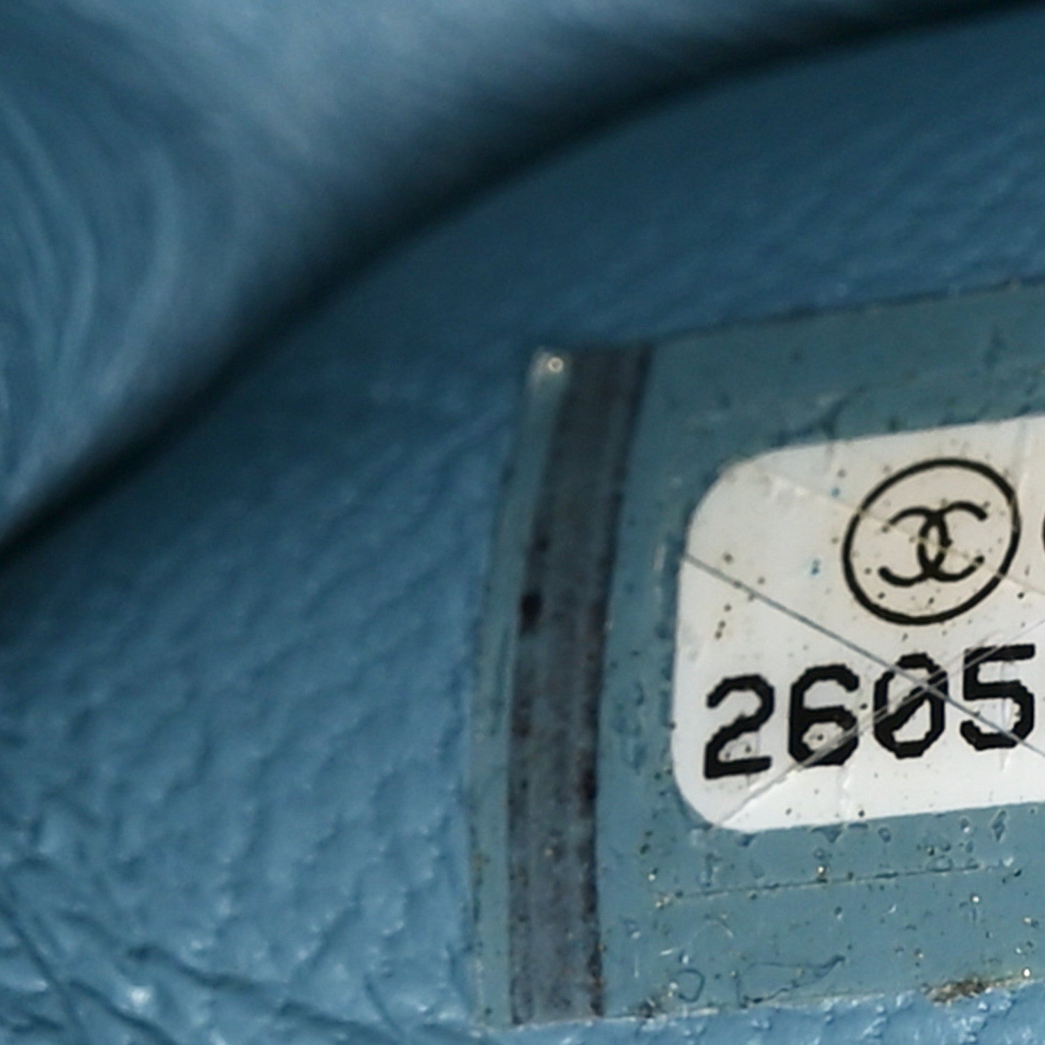 Chanel Sequin Large Waterfall Flap Light Blue 7 of 10