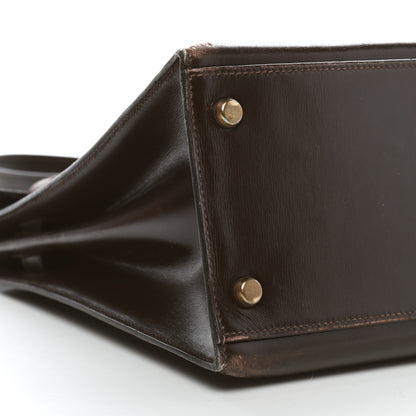 Hermes Box Kelly Sellier 32 Chocolate 8 of 18