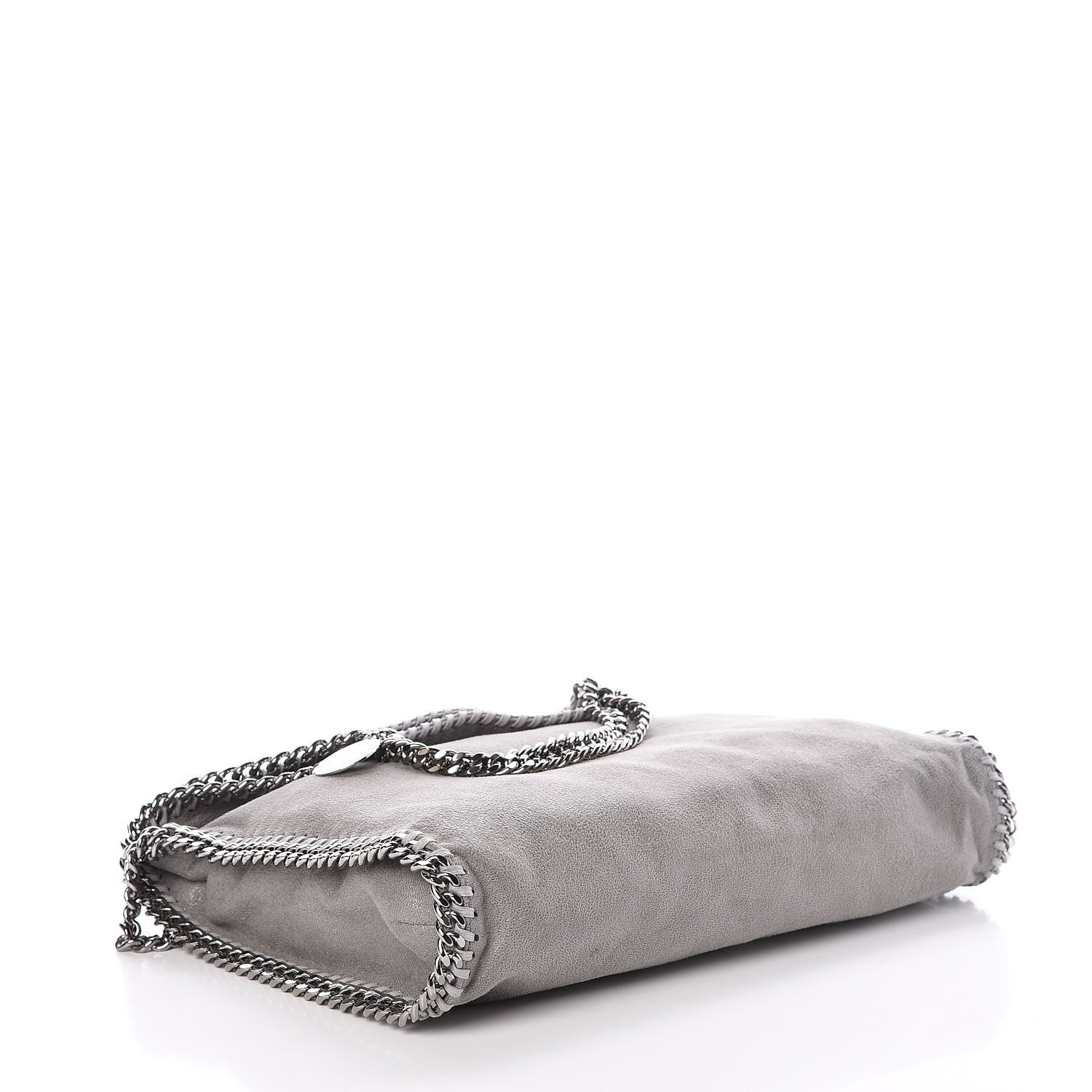 Stella McCartney Shaggy Deer Falabella Fold Over Tote Grey 5 of 9