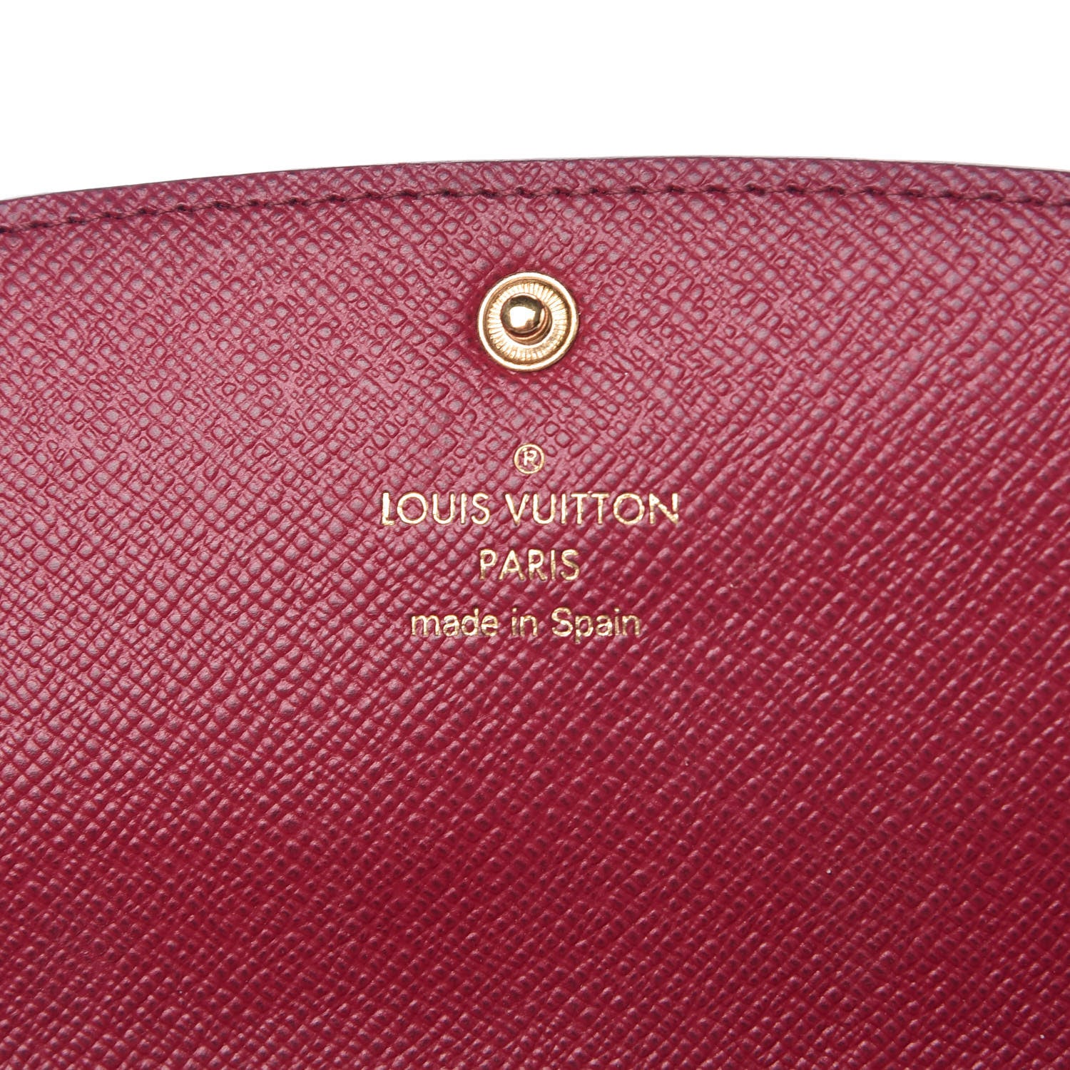 Louis Vuitton Monogram Emilie Wallet Fuchsia 6 of 7