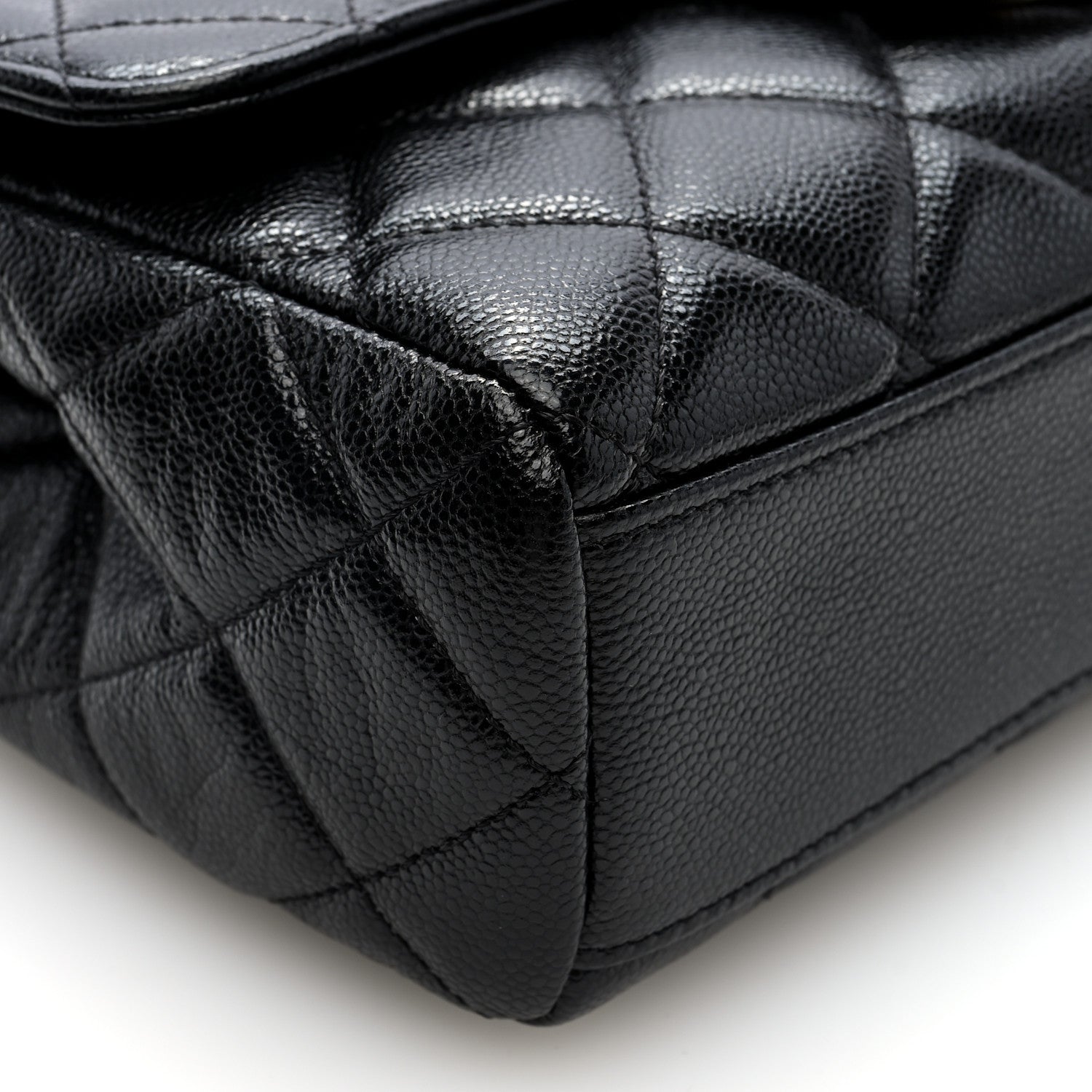 Chanel Caviar Quilted Small Coco First Flap Black 9 of 10