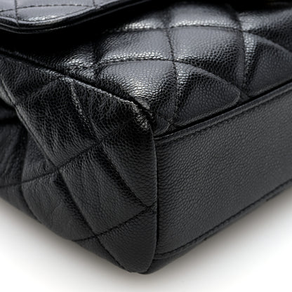 Chanel Caviar Quilted Small Coco First Flap Black 9 of 10