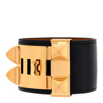 Hermes Box Collier De Chien CDC Bracelet S Black 3 of 6