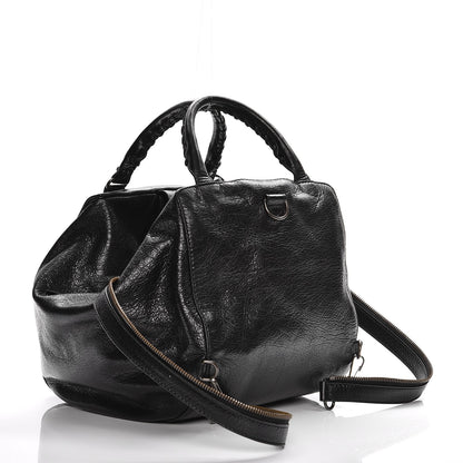 Balenciaga Agneau Classic Hardware Extra Small Zip Traveler Backpack Black 3 of 8