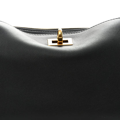 Balenciaga Natural Smooth Calfskin Rodeo Sling Pochette Black 8 of 12