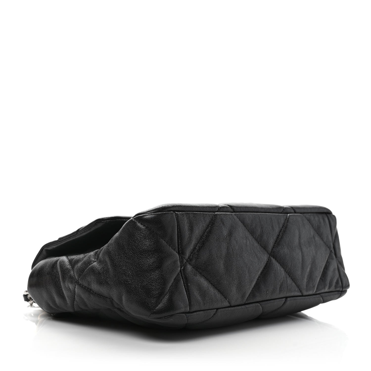Chanel Lambskin Quilted Large Chanel 19 Flap Black 4 of 11