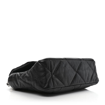 Chanel Lambskin Quilted Large Chanel 19 Flap Black 4 of 11