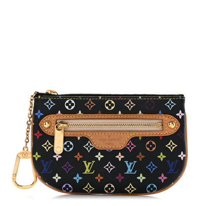 Louis Vuitton Monogram Multicolor Pochette Plate MM Black 1 of 7