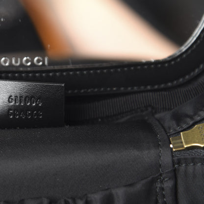 Gucci Calfskin Matelasse Small GG Marmont Vanity Cosmetic Case Black 9 of 10