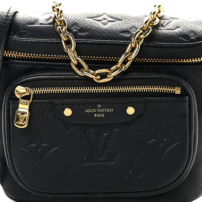 Louis Vuitton Empreinte Mini Bumbag Black 7 of 9