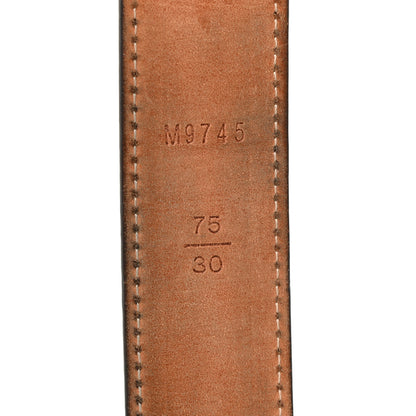 Louis Vuitton Monogram 30mm Belt 75 30 4 of 9