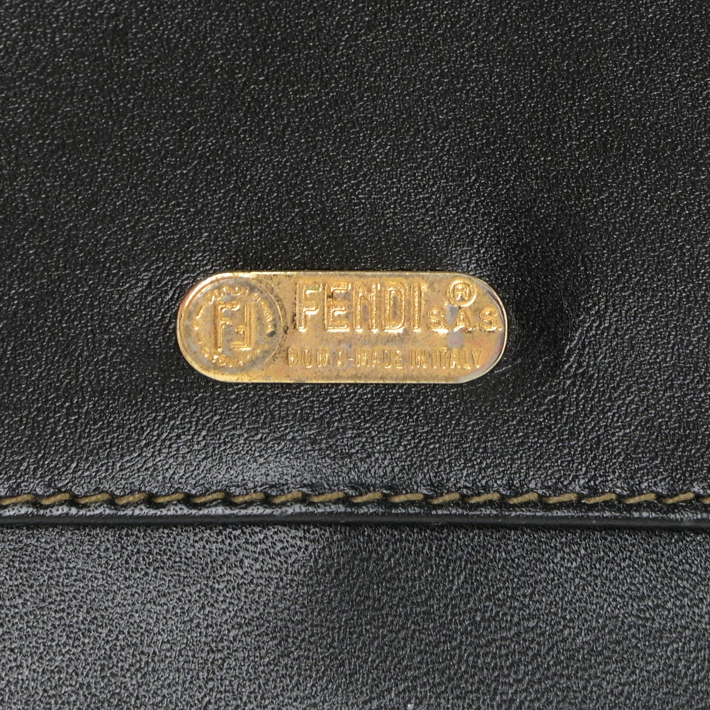 Pequin Compact Round Wallet Tobacco
