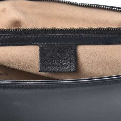Gucci Calfskin Matelasse Large GG Marmont Shoulder Bag Black 6 of 21