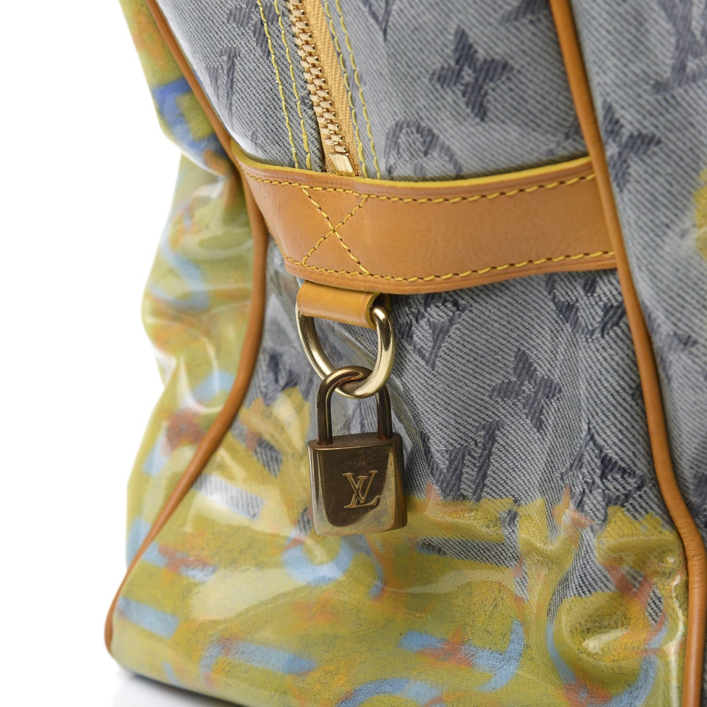 Monogram Pulp Defile Weekender GM Yellow