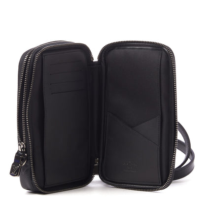 Louis Vuitton Monogram Eclipse Reverse Double Phone Pouch 7 of 9
