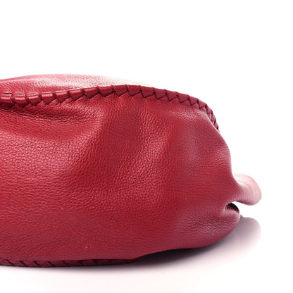 Bottega Veneta Cervo Messenger Bag Scarlet 9 of 10