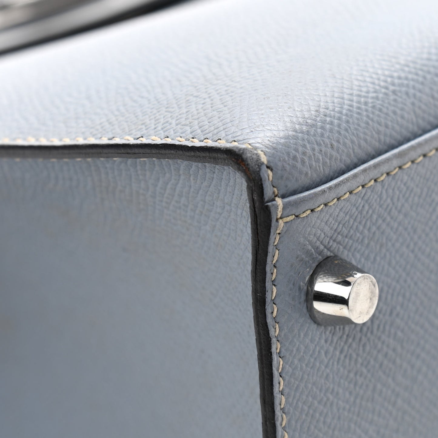 Epsom Kelly Sellier 32 Bleu Lin