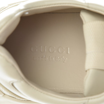 Gucci Calfskin Logo Womens Rhyton Sneakers 36 Ivory 8 of 9
