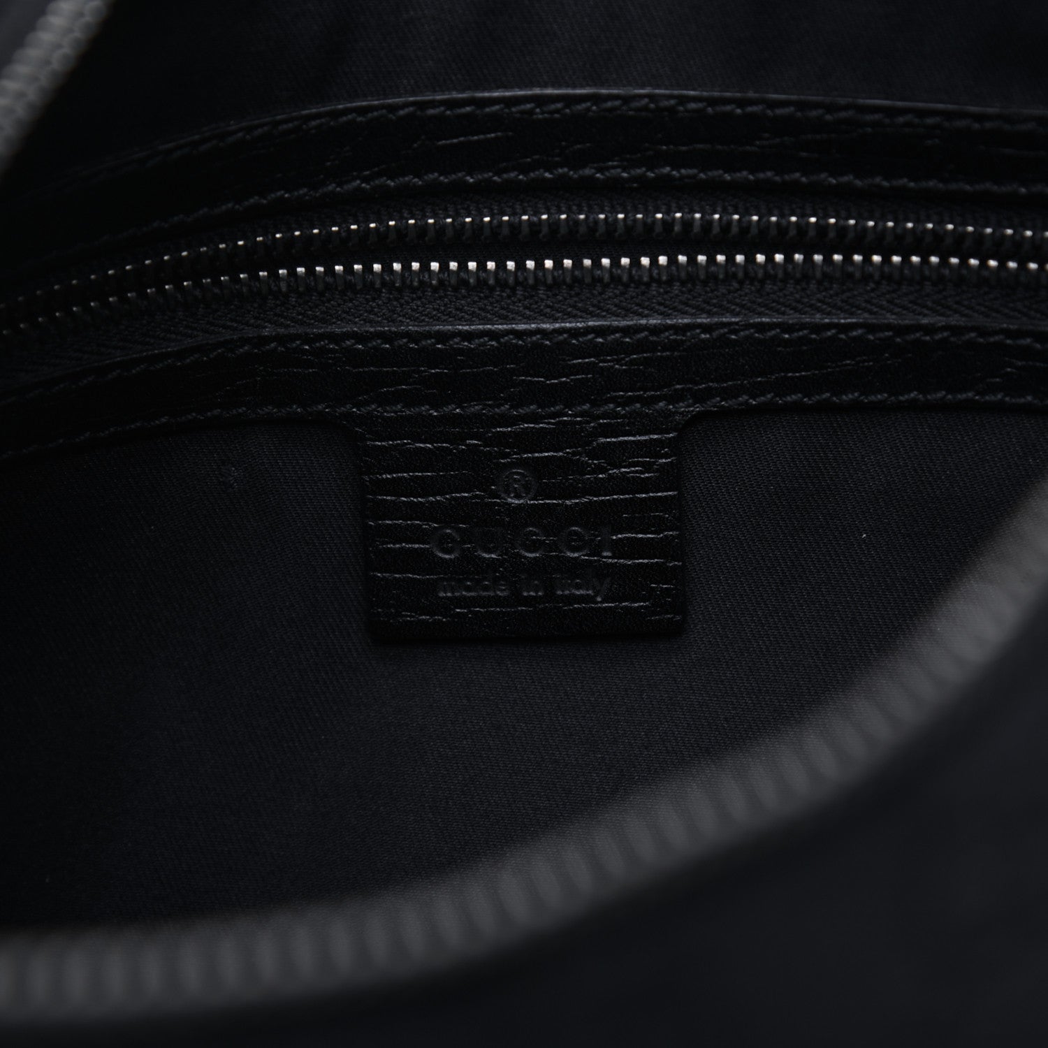 Gucci Monogram Medium Horsebit Chain Hobo Black 8 of 13