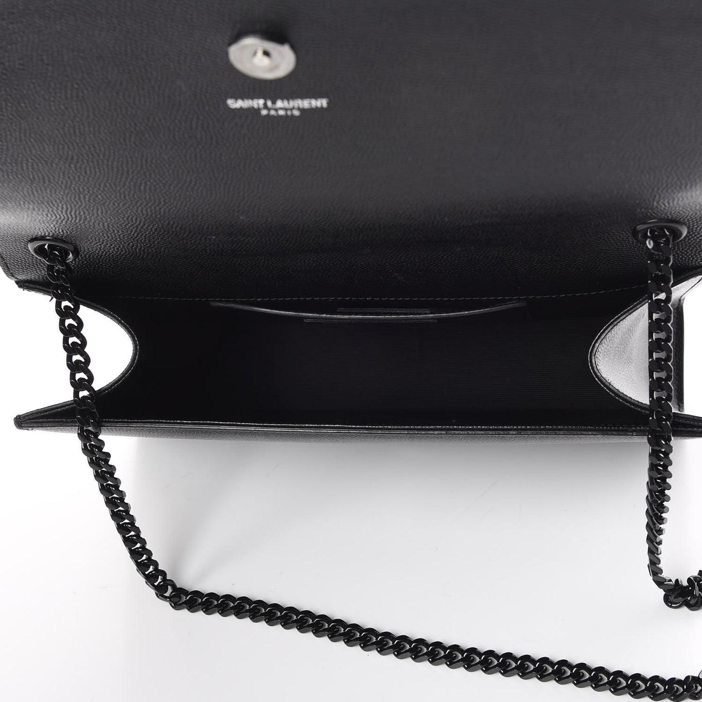 Grain De Poudre Medium Star Monogram Kate Satchel Black