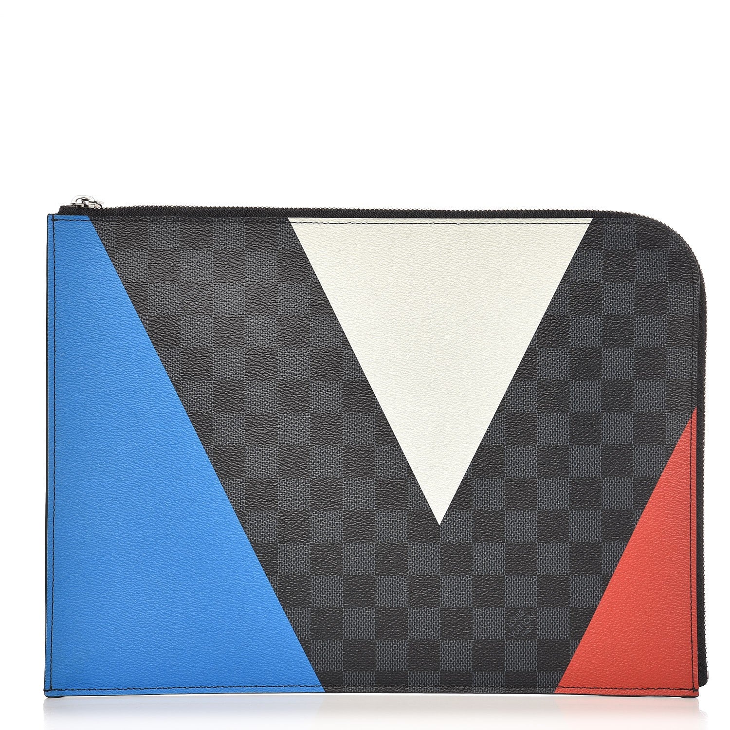 Louis Vuitton Damier Cobalt America's Cup Regatta Poche Documents Portfolio Case 1 of 8