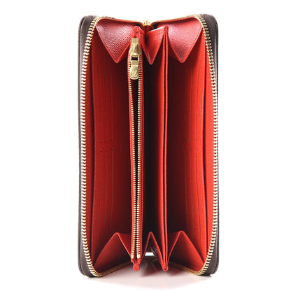 Louis Vuitton Monogram Zippy Wallet Coquelicot 3 of 10