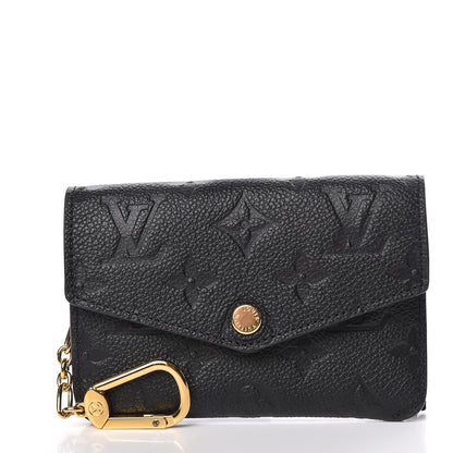 Louis Vuitton Empreinte Key Pouch Black 1 of 7