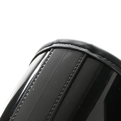 Gucci Rubber Horsebit Knee High Boots 38 Black 9 of 9